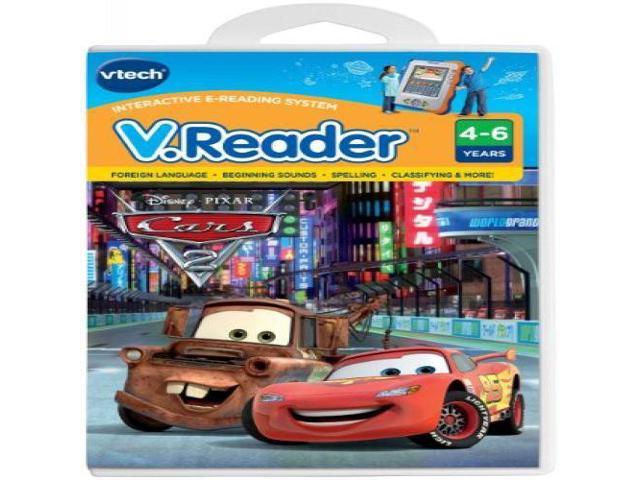 VTech V.reader Disney Cars 2 V Reader System Game 1st Class Mail for sale online 