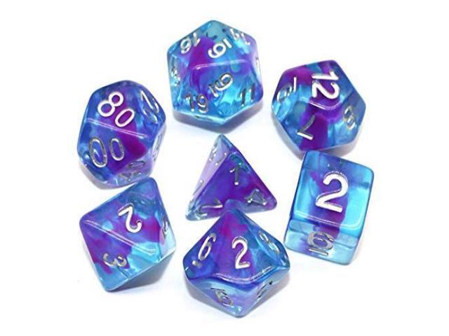 20pcs//set 10 Sided Dice D10 Polyhedral Dice for  MTG RPG