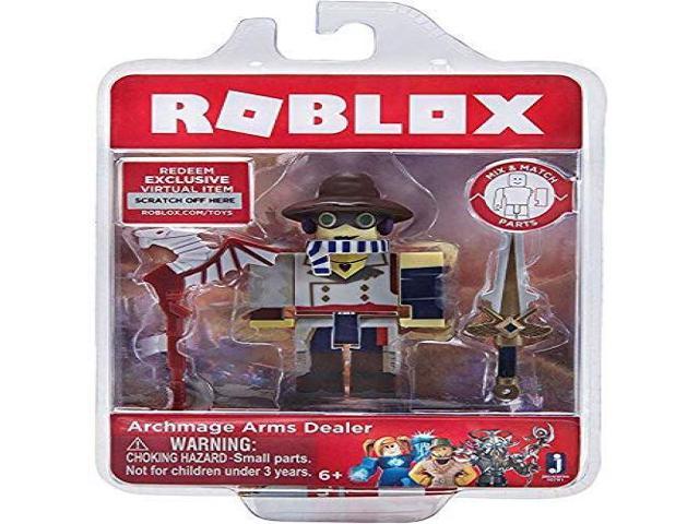 Roblox Archmage Arms Dealer Single Figure Core Pack With Exclusive Virtual Item Code Newegg Com - yoyoyo wat uo mane roblox