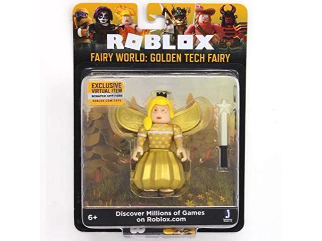 Roblox Fairy World Golden Tech Fairy 2 75 Inch Figure With - figurine roblox roblox generator v24