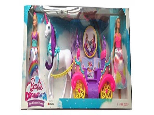 barbie unicorn and carriage