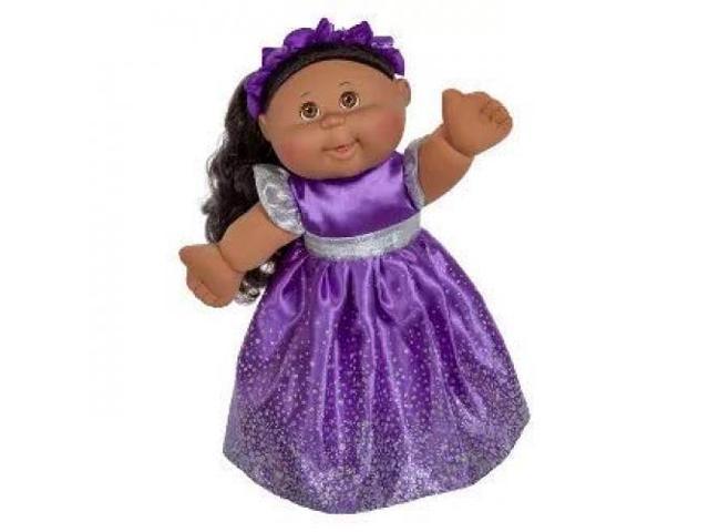 cabbage patch kid with black hair