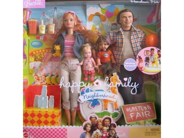 barbie happy family collection
