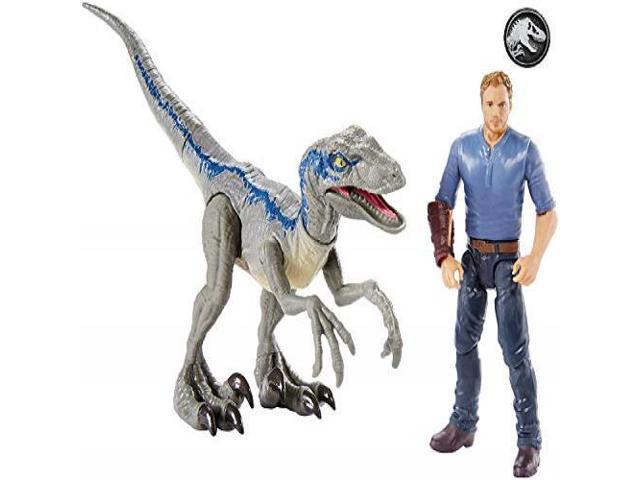 Jurassic World Story Pack Velociraptor Blue Owen Newegg Com