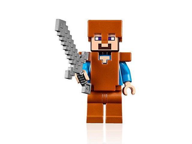 steve minecraft lego minifigure