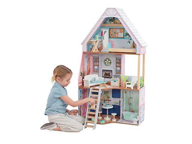 wooden dollhouse kidkraft