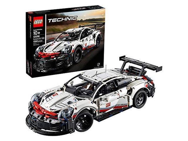 LEGO Technic Porsche 911 RSR 42096 Race Car Building Set STEM Toy for Boys and Girls Ages 10+ features Porsche Model Car with Toy Engine (1,580 Pieces)
