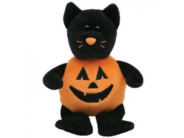 pumpkin beanie baby