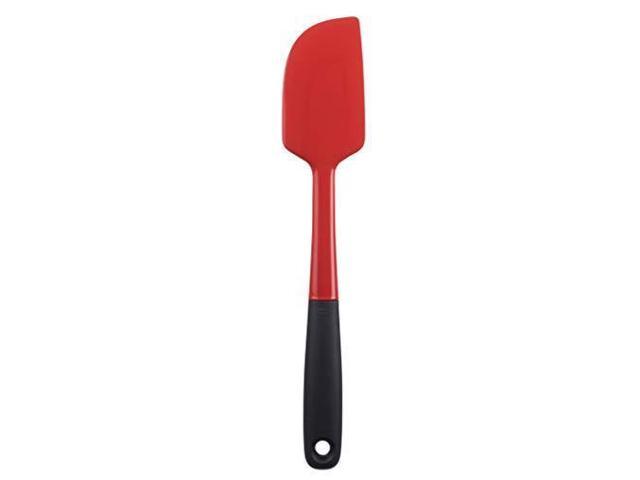 black silicone spatula