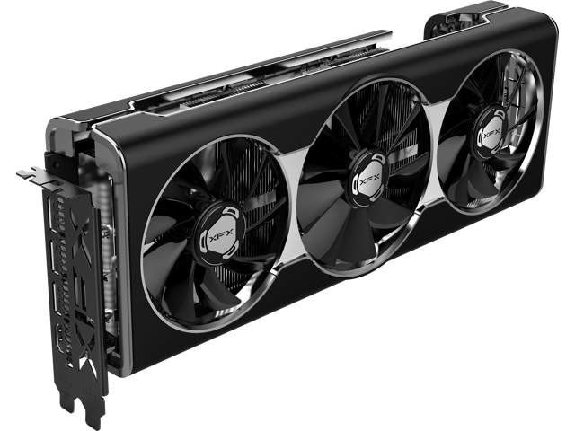 XFX RX 5700 XT Thicc III 8GB GDDR6 3xDP HDMI PCI-Express 4.0 Graphics Card RX-57XT8TFD8 VR Ready, Ultra HD and Multi-Monitor Support