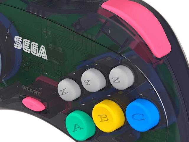 Retro-Bit Official Sega Saturn Controller Pad for Sega Saturn ...