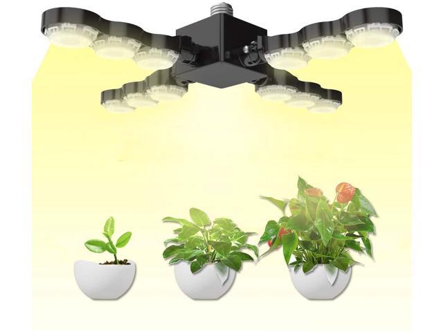 Indoor LED Grow Light 75W Daylight Sunlike Full Spectrum Hydroponic Grow Lamps 