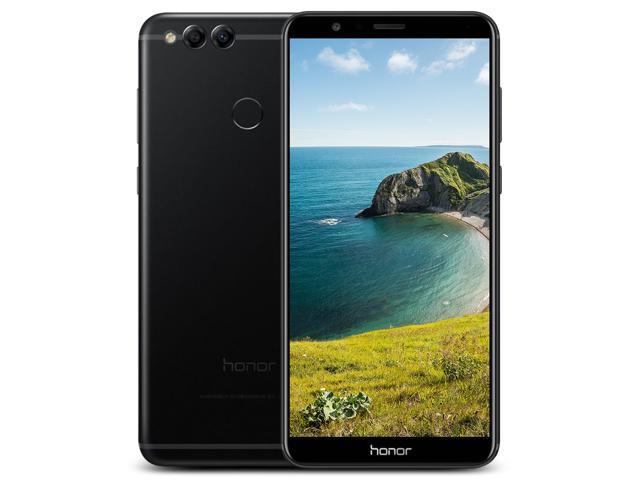 Slijm Leuk vinden van nu af aan HUAWEI Honor 7X Android 7.0 4G Phablet Octa Core 2.4GHz 4GB RAM 64GB ROM  5.93 inch Full Screen Dual Rear Cameras Cell Phone, Black - Newegg.com