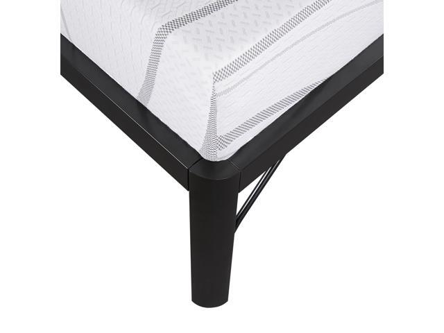 Granrest 14 Inch Dura Metal Steel Slat Bed Frame S3500 Twin Newegg Com