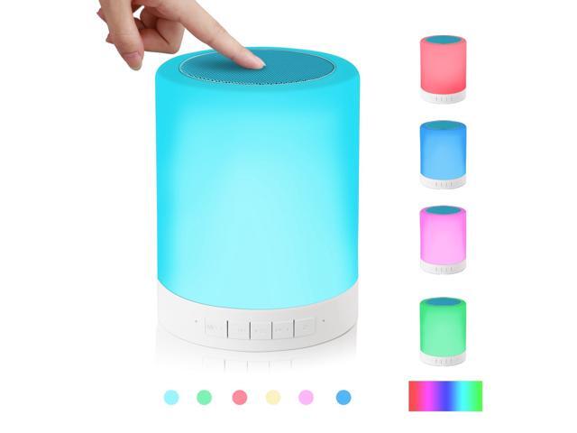 color changing touch speaker