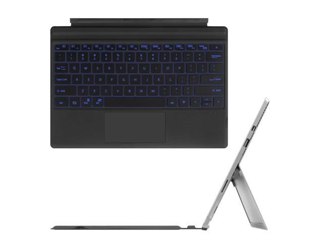 Fintie Microsoft Surface Pro 6 Surface Pro 5 Pro 4 Pro 3 Cover Backlit Slim Portable Keyboard W Built In Battery Newegg Com