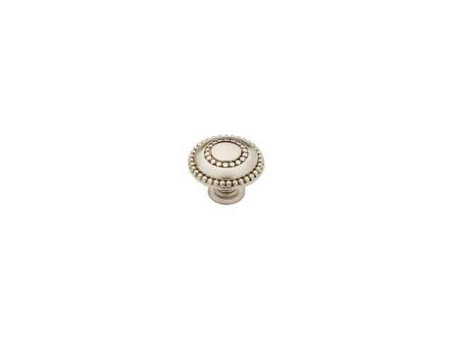 Liberty Hardware P808c Sn C Cabinet Knob Double Beaded Satin Nickel 1 3 8 In Quantity 12 Newegg Com
