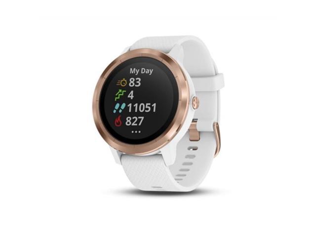 garmin white rose gold