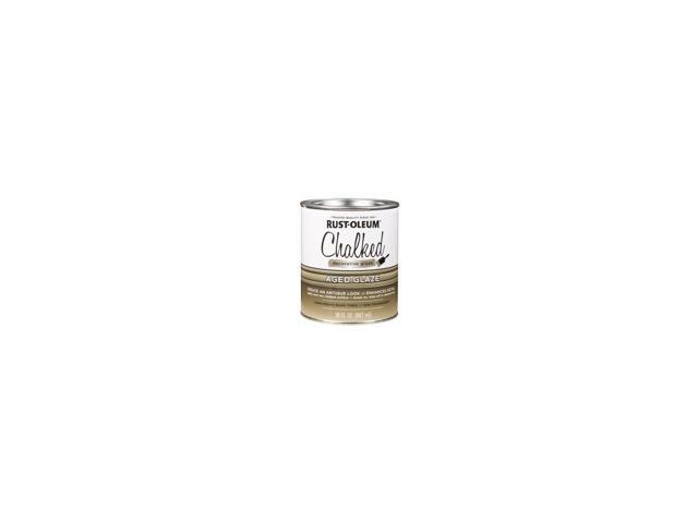 Rust Oleum 315881 Chalked Decorative Glaze Aged Glaze Topcoat 30