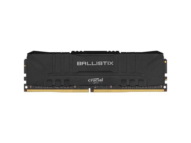 Crucial Ballistix 16GB (1 x 16GB) 288-pin DIMM DDR4 3200 MHz CL16 Black Memory (BL16G32C16U4B)
