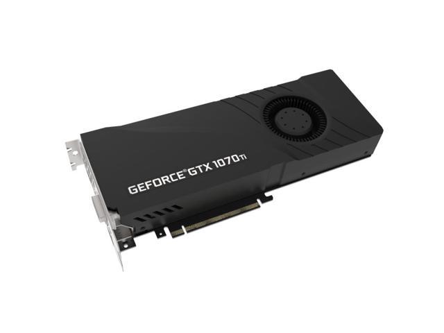 PNY GeForce GTX 1070 Ti Blower - Graphics card - GF GTX 1070 Ti - 8 GB  GDDR5 - PCIe 3.0 x16 - DVI, HDMI, DisplayPort