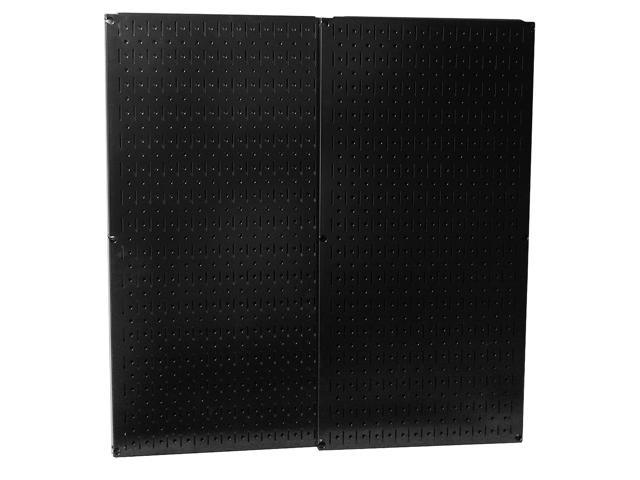 Wall Control 30-P-3232B Black Metal Pegboard Pack for sale online 