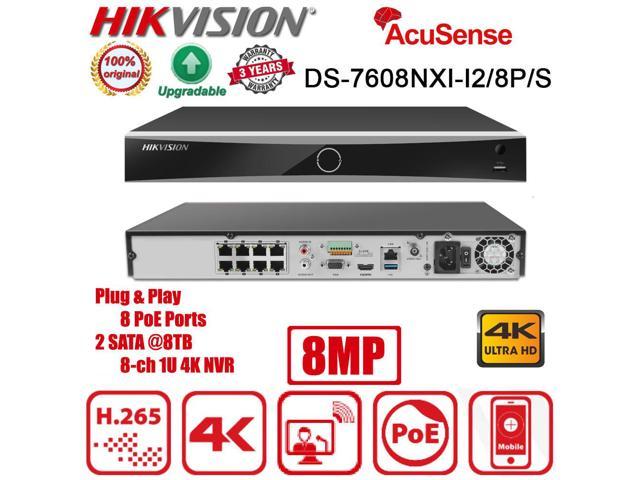 hikvision nvr 8 channel 8mp