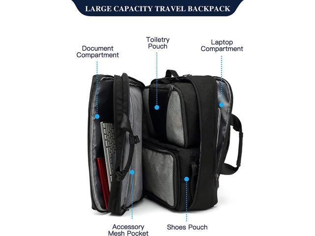 Jansicotek Carry On Backpack Flight Airline Approved, Personal Item ...