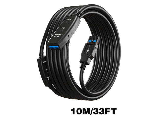 Oculus Rift Usb Hub Jansicotek USB 3.0 Active Extension Cable (33 Feet) A-Male to A-Female ...