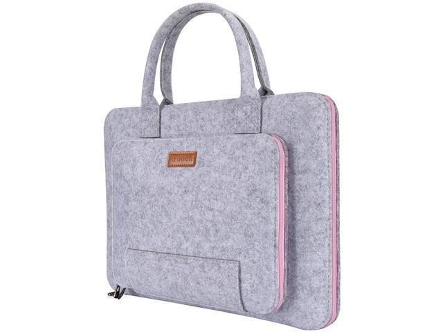 Little Coral Flower 12 Inch Protective Laptop Sleeve Bag Notebook Carrying Case Notebook Protective Bag Tablet Briefcase Bag with Carrying Handles