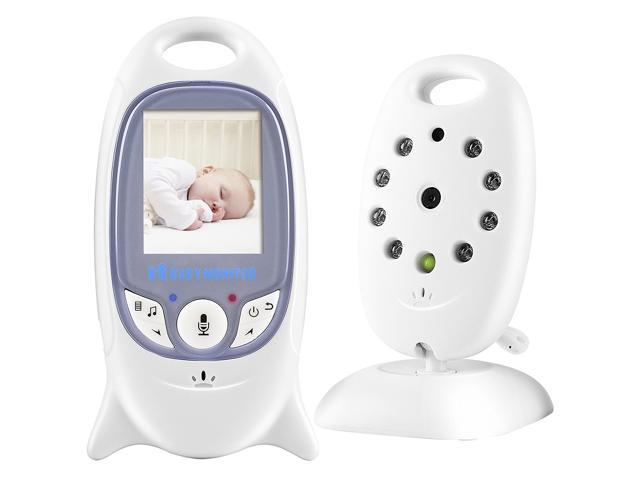Wanmingtek Digital Security Baby Monitors Video Baby Monitor -2.4GHZ Night Vision Camera and Two Way Audio System for Baby Safety &amp; Security - Build-In Temperature Monitoring-Wall Hooks Included - Newegg.com