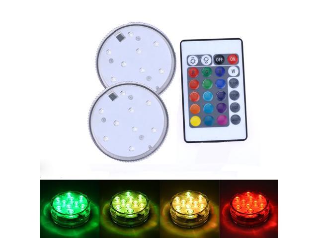 Wanmingtek Submersible Led Lights Remote Controlled Vase Light