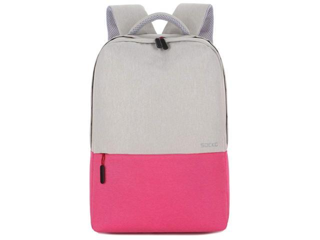 pink computer backpack