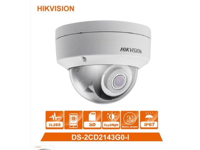 Hikvision 4MP POE 3AXIS DS-2CD2143G0-I  Dome IP CAMERA POE H.265 IR 40M 2.8MM 