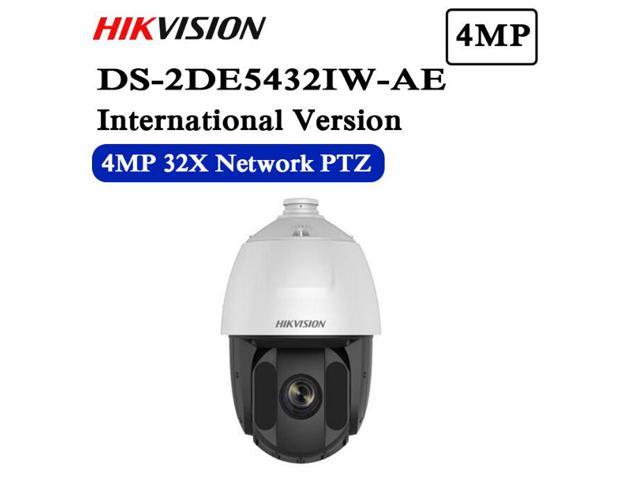 Hikvision Outdoor ONVIF IP Camera Optical 4MP 32X Zoom Camera- H.265+ PTZ IR POE Compatible with Hikvision Network video Recorder Pulg and Play