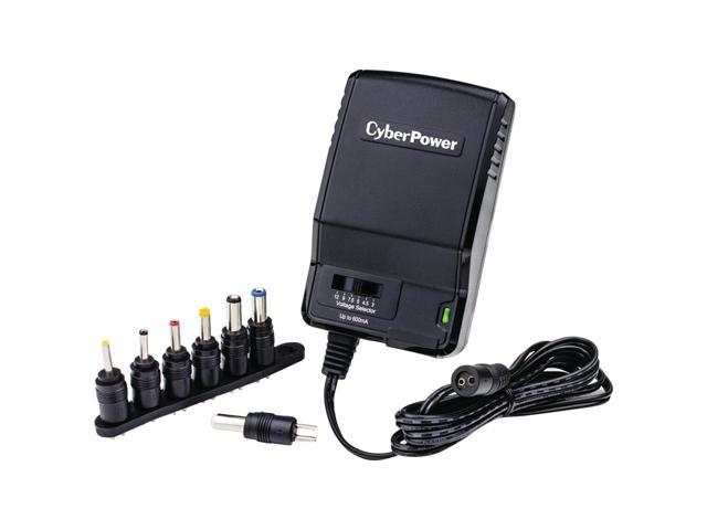CyberPower CPUAC600 Black Universal Power Adapters