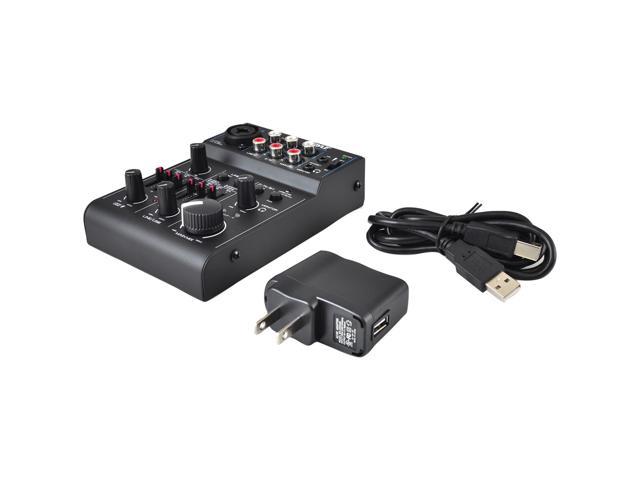 Pyle PAD30MXUBT Bluetooth 3-Channel Mixer DJ Controller Audio Interface