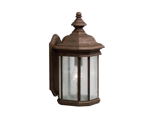 Kichler Lighting 9029tz Transitional 1 Light Outdoor Wall In Tannery Bronze Newegg Com