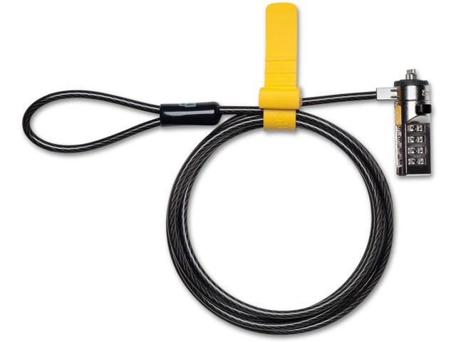 Kensington Combination Cable Lock for Laptops and Other Devices (K64673AM),Black