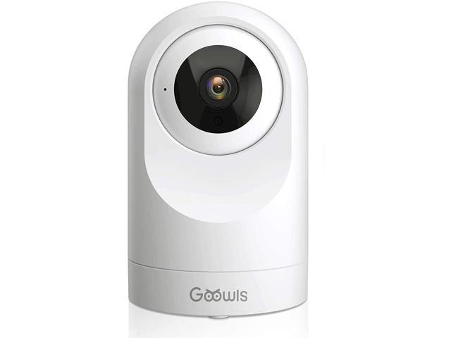 1080P WiFi Camera Indoor 2.4Ghz Home Camera with 2 Way Audio Night Vision iOS/Android 