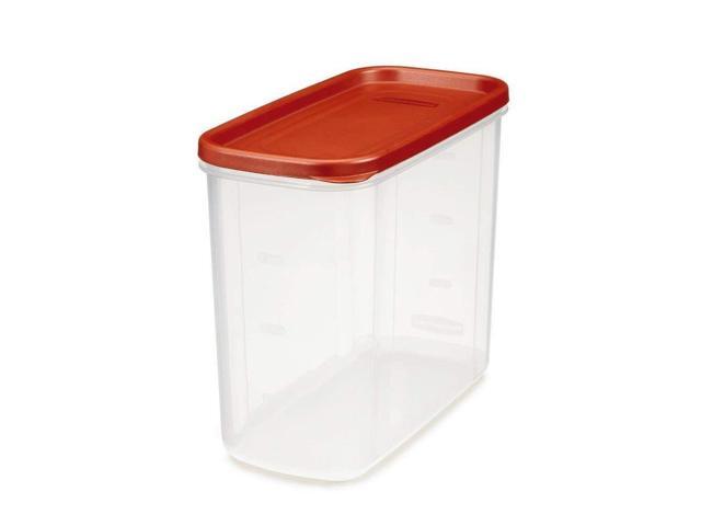 Rubbermaid 071691688037 Dry Food Storage 16 Cup Clear Base 2 Pack Everyday Newegg Com