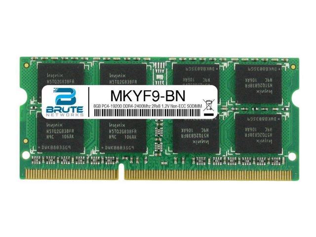 MKYF9 Dell Compatible 8GB PC4-19200 DDR4-2400Mhz 2Rx8 1.2v Non-ECC SODIMM  Server Memory