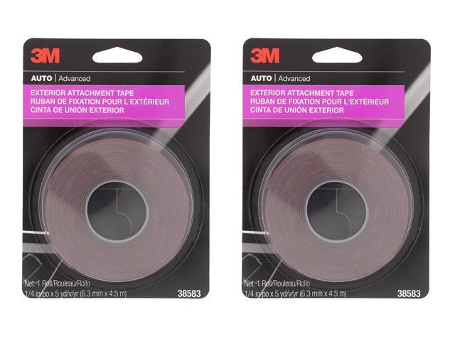38583 3M™ Exterior Attachment Tape 1//4 in x 15 ft