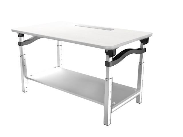 Lift Tall Adjule Height Computer Monitor Stand For Sitting Standing Desk Ergonomic On Desktop Riser Organizer With Storage Shelf Sy