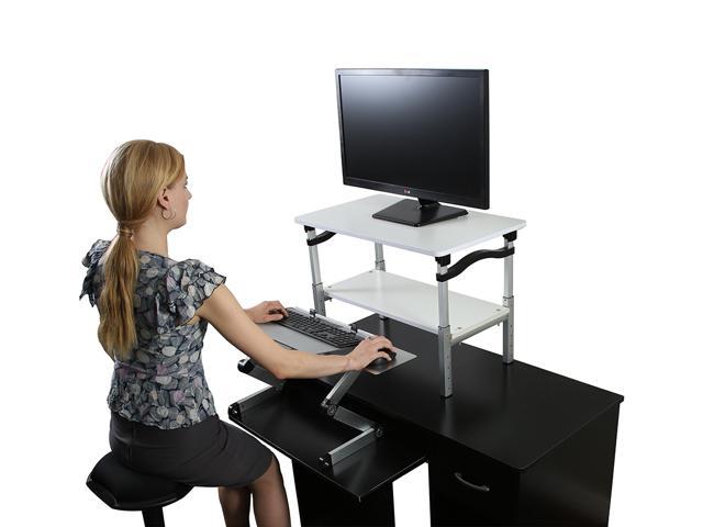 Lift Standing Desk Converter Tall Adjustable Height Portable
