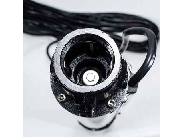 207 Head,Stainless Steel 4 Deep Well Pump 1 HP 33 GPM iMeshbean Submersible Well Pump 110V with Control Box