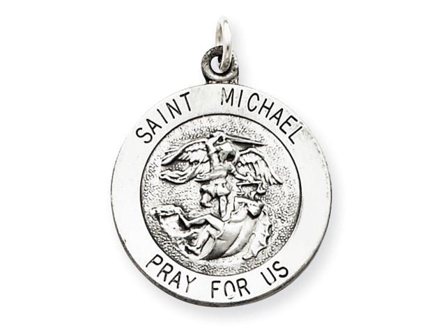 st michael engravable pendant