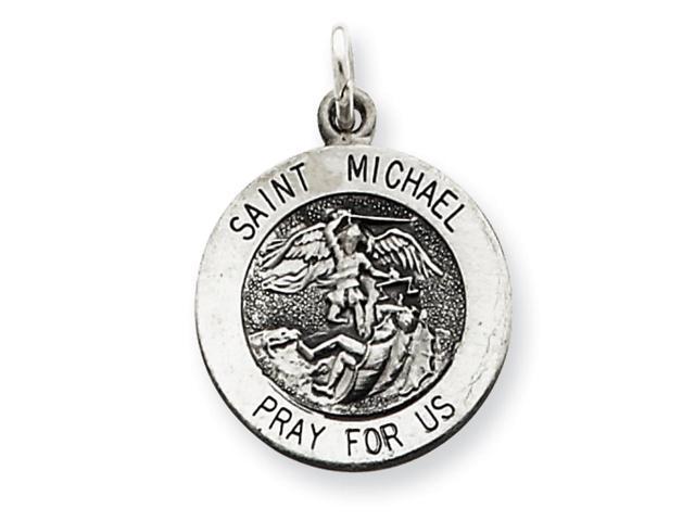 st michael engravable pendant