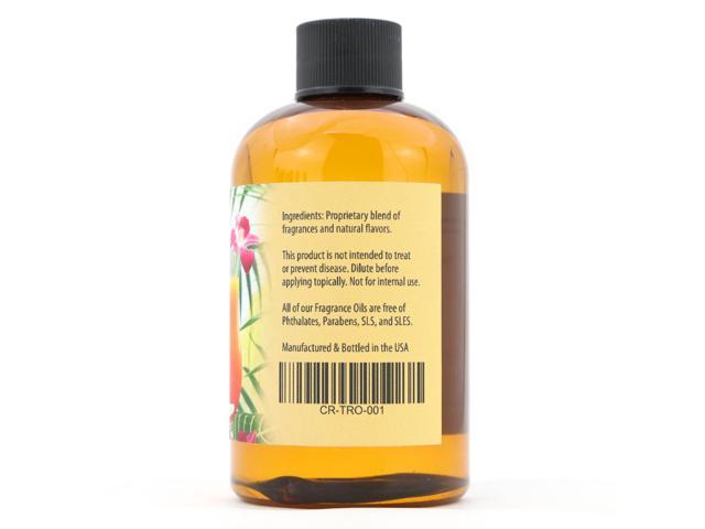 CEROD Tropical Collection - Pink Sugar Fragrance Oil for Cold Air Diffusers  - Aromatherapy Essential Oil Scents - Sugary, Raspberry, Strawberry,  Orange, Bergamot, Caramel, Licorice- 4 oz. (120ml) 