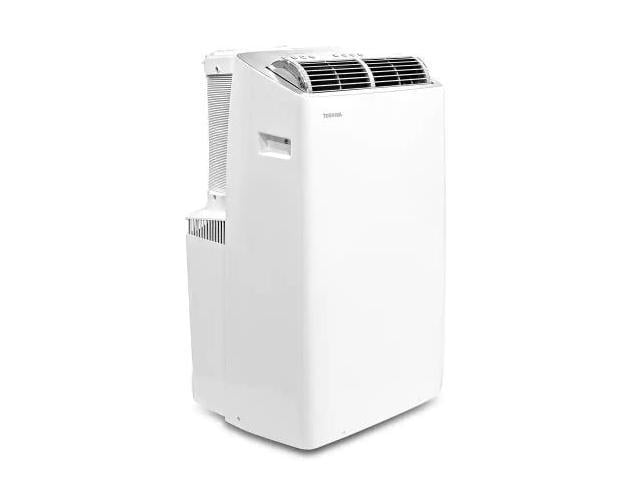 Refurbished: TOSHIBA 115-Volt Air Conditioner Heat up to 550 SQFT White ...